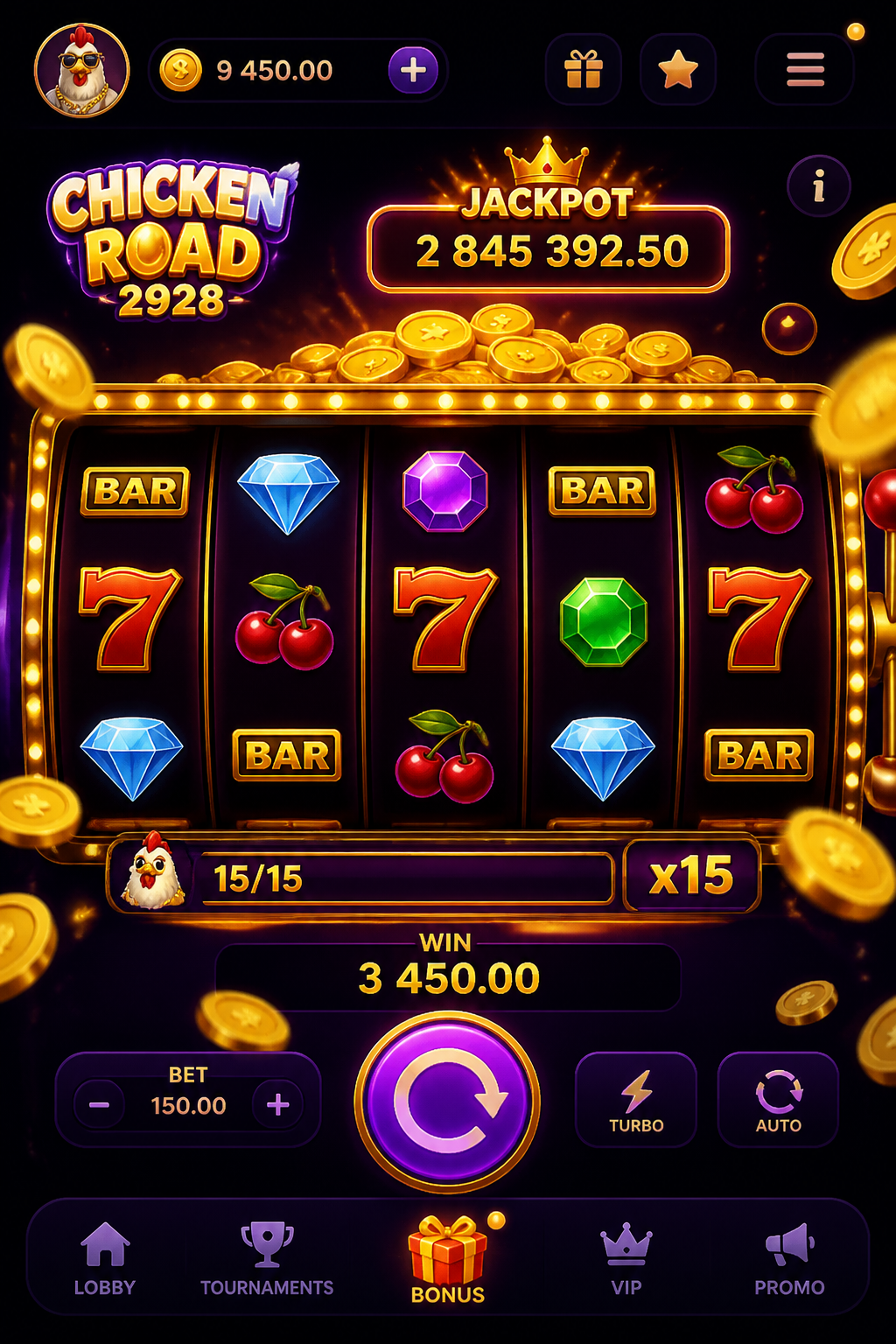 Chicken road 2928 screenshot 2